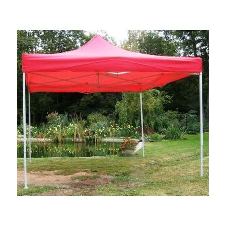 Zahradní párty stan CLASSIC nůžkový - 3 x 3 m červený